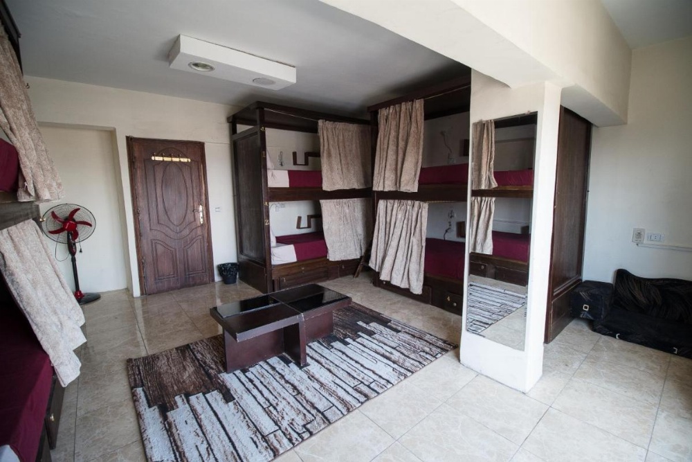 Family Room with Shared Bathroom